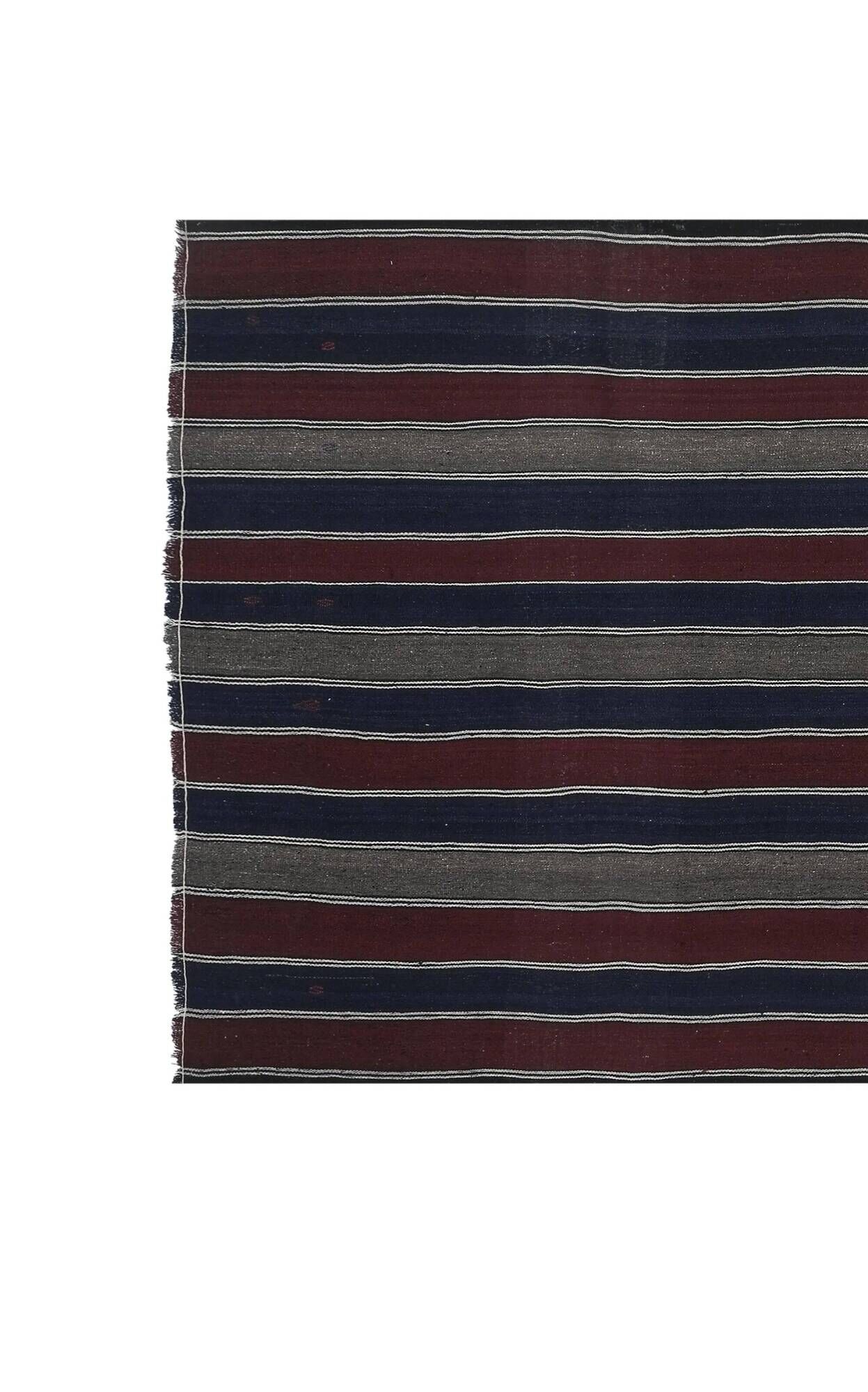 Vintage Turkish kilim, handwoven, 172x358 cm.