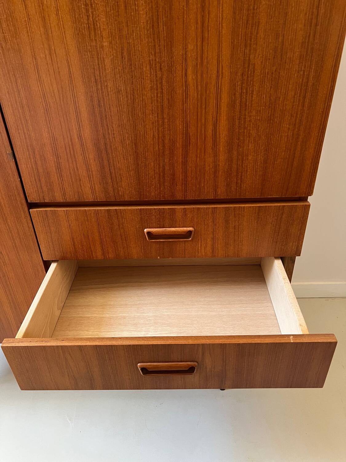 Secretary cabinet from the 60s vintage Scandinavian style