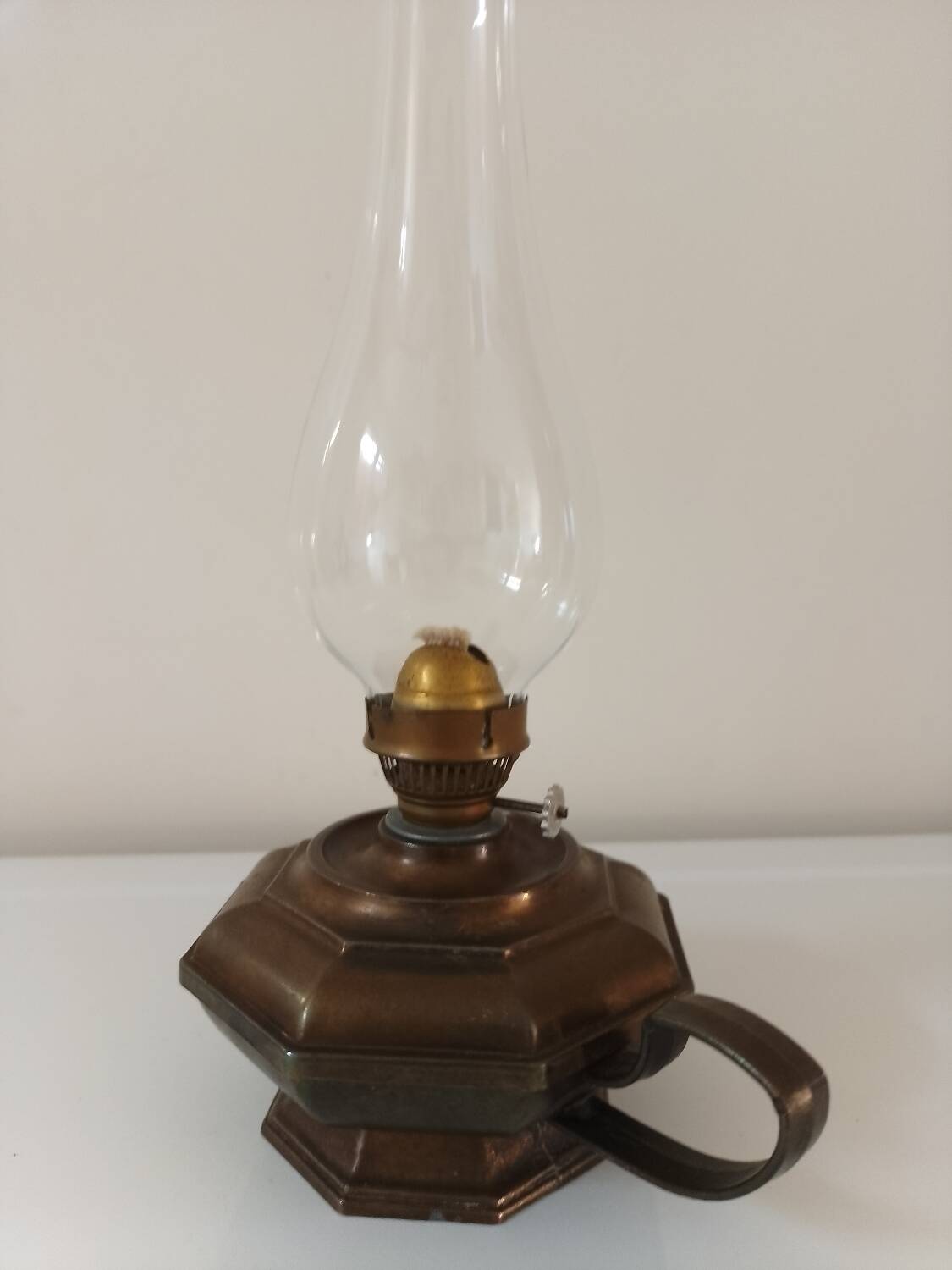 Zamak oil lamp