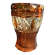 Amber Crystal Vase – Bohemia