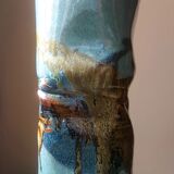 Vintage sandstone vase 60s 70s