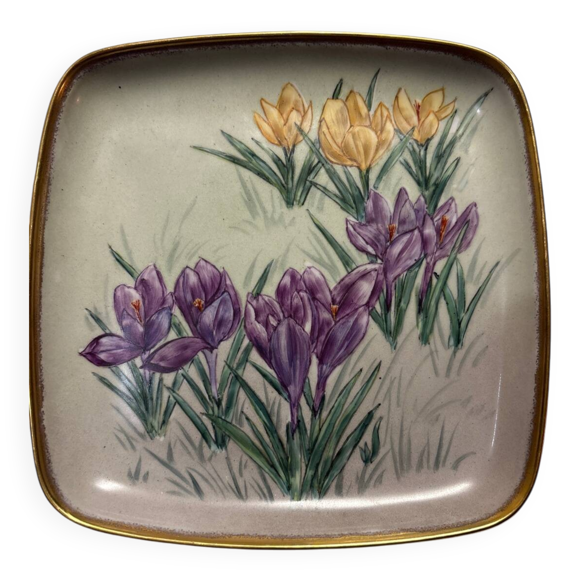 A Lanhenthal decorative plate