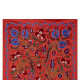 Hand-knotted rug, vintage Turkish rug 103x186 cm