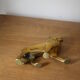 Vintage brass lion