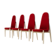 Set of 4 Dining Chairs by Miroslav Navratil, 1970s