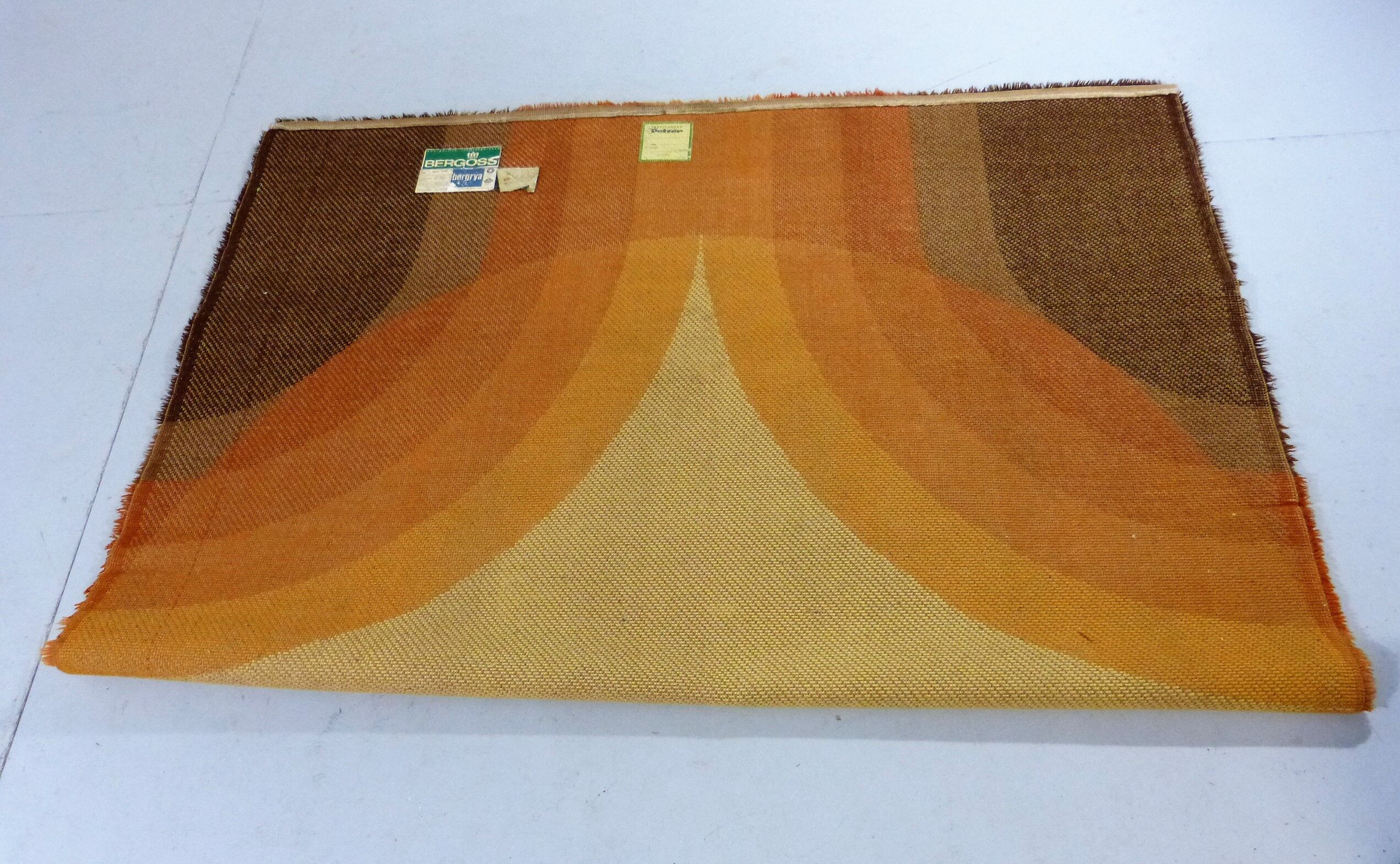 Colourful woolen carpet by Bergoss, Netherlands 1960's