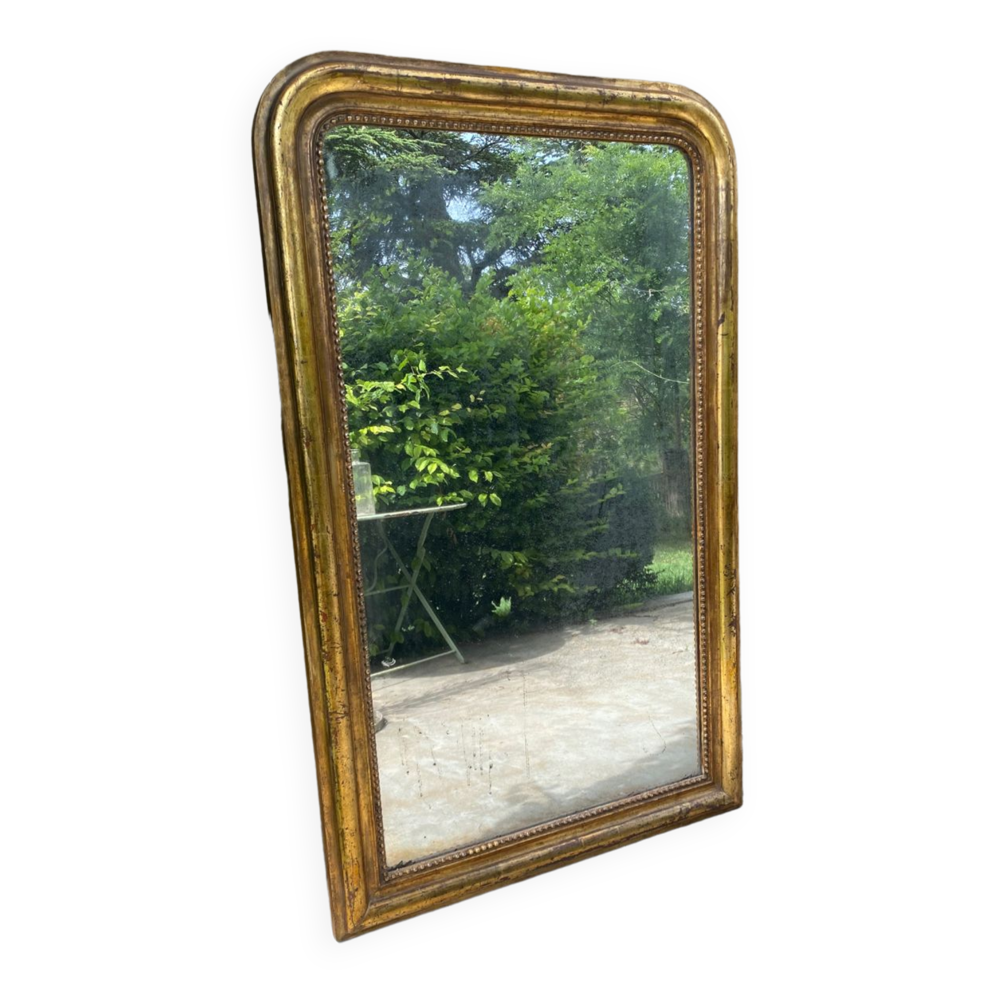 Louis Philippe mirror gilded 141x86