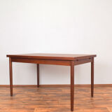 Danish teak extendable dining table