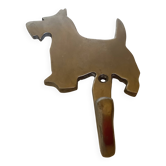 Silver metal Scottish coat hook