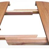 Danish round table by Oluf Th. Larsen Scandinavian teak vintage 1960
