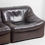 Large De Sede 'DS-46' Modular Sofa with armchair, Switzerland 1970s