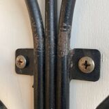 Wall mounted coat rack