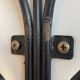 Wall mounted coat rack