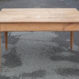 Art deco wood table