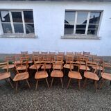 30 chaises bistrot anciennes de style scandinave