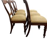 Set of 6 empire style chairs