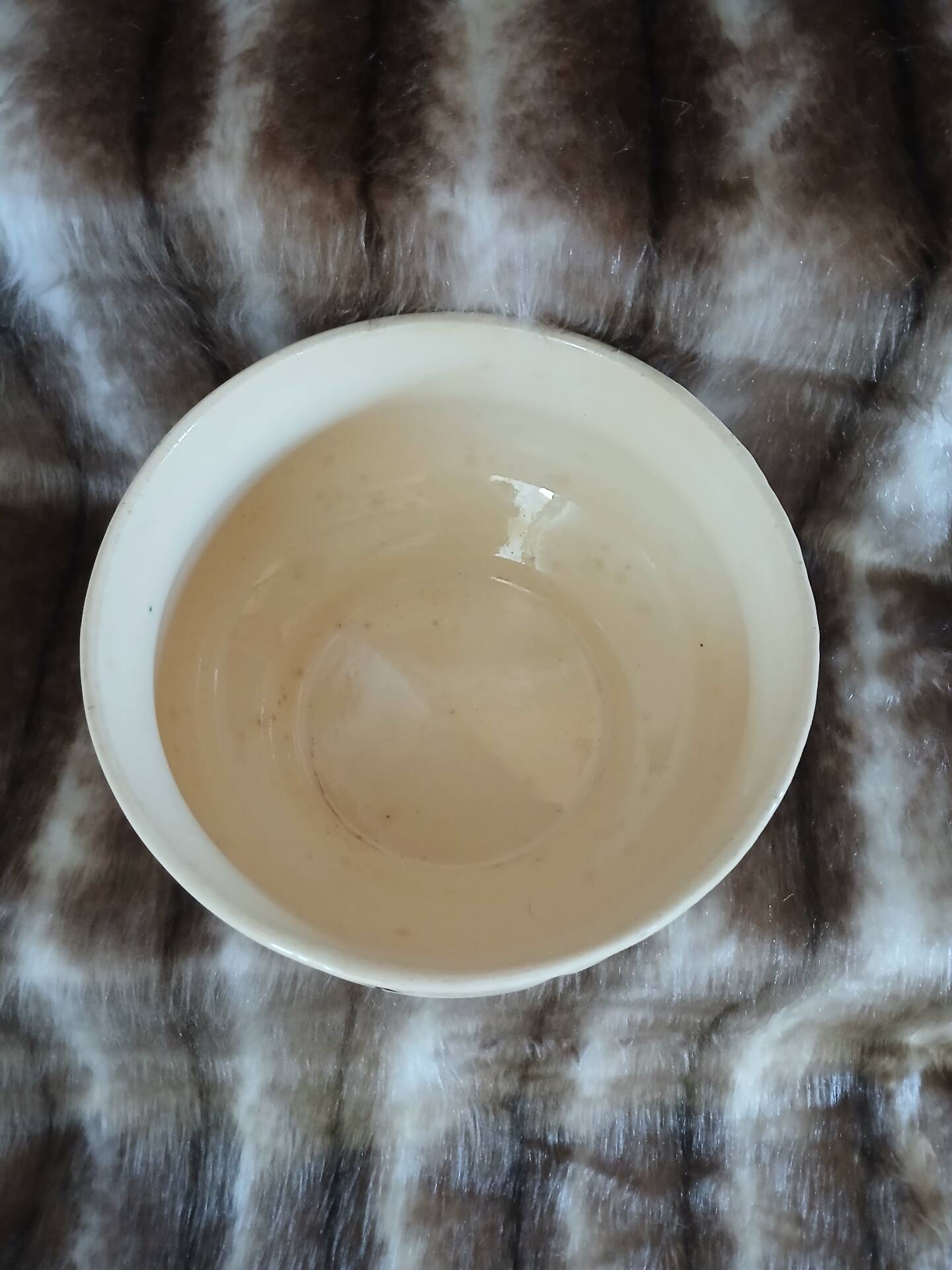Antique "Rouennais" salad bowl from Longchamp