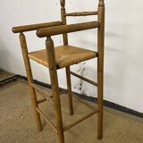Children's wooden high chair Combelle