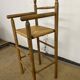 Chaise haute enfant en bois Combelle