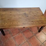 Table basse ancienne avec 1 tiroir