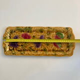 Barbotines: Ceramic dessert service from Sarreguemines.