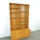 Tall LP bookcase with shelves from Sweden