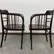 Secession Armchairs No. 6093 by Otto Wagner for Thonet
