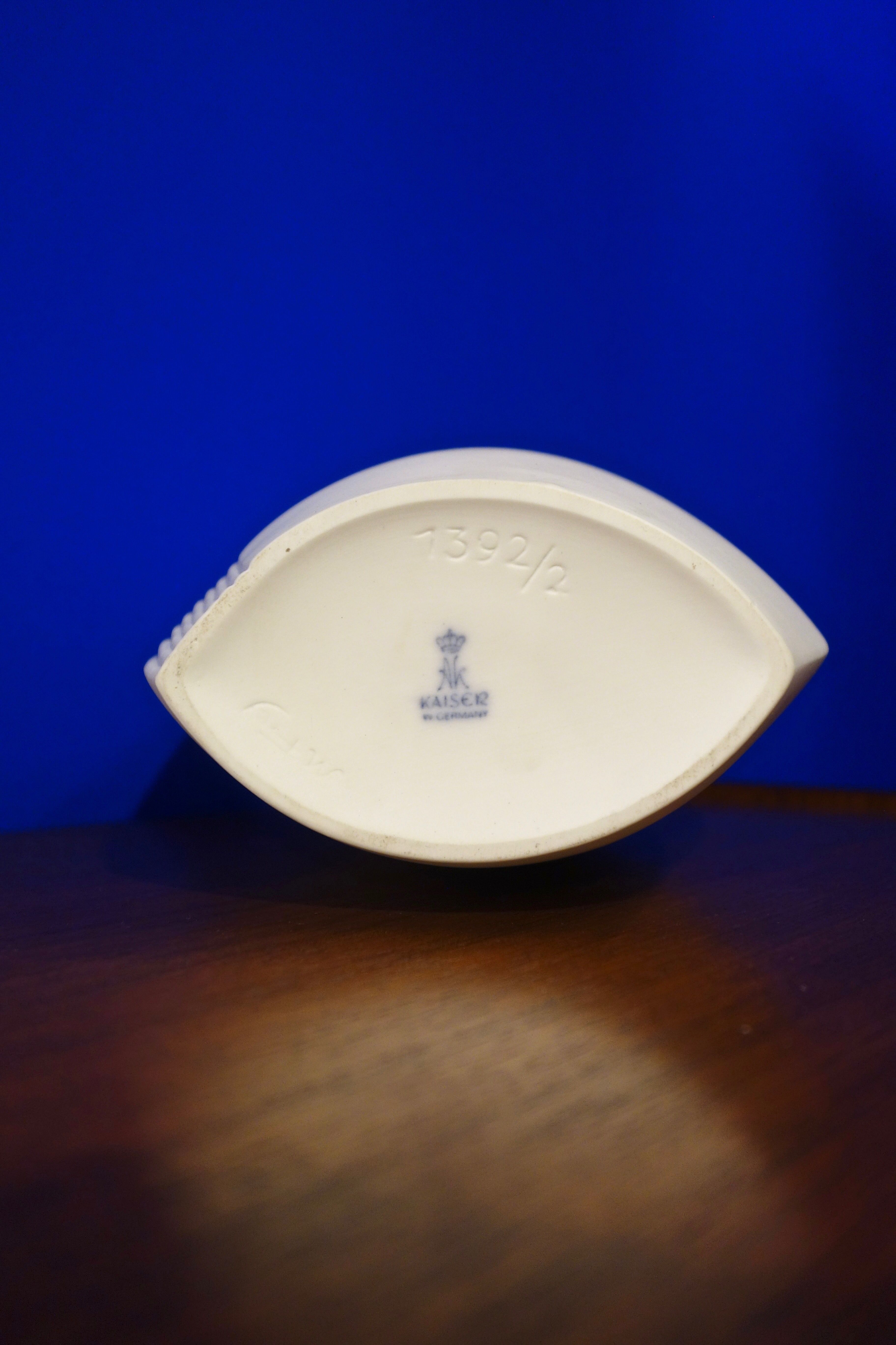 Porcelain vase by Manfred Frey for Kaiser of the 1960's