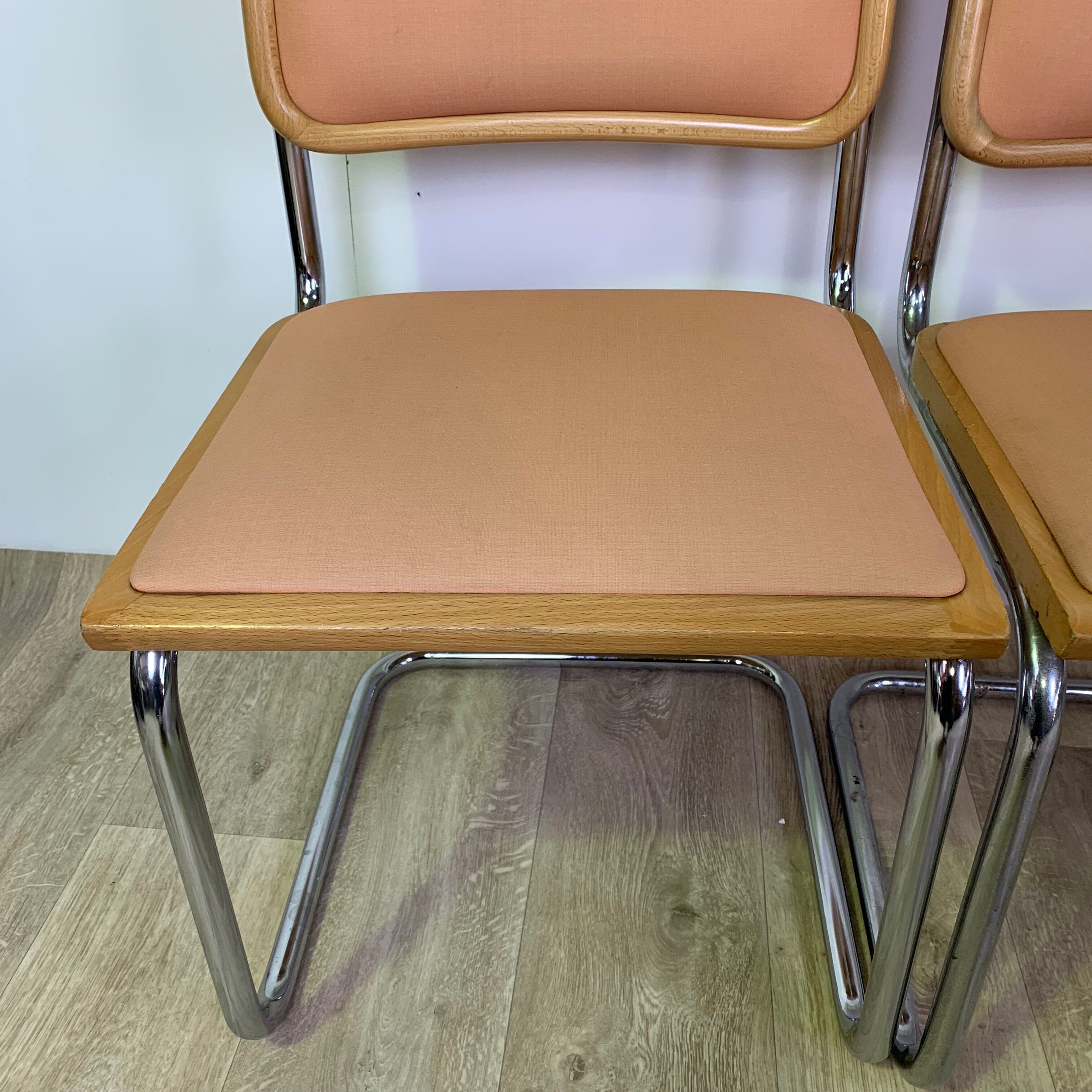 Lot of 4 chairs Cesca by Marcel Breuer