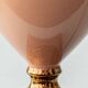 Pair of Salmon Pink Ceramic Table Lamps by Louis Drimmer, New Lampshades