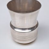 Silver-plated metal cup