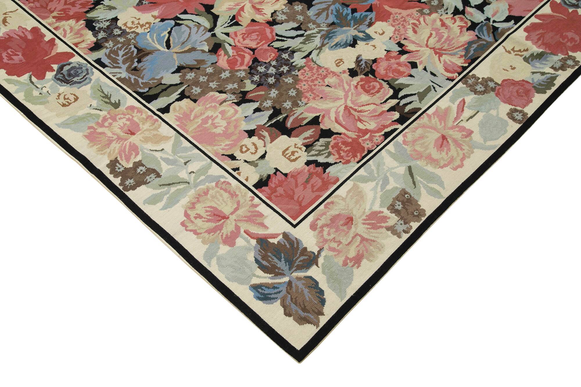 Handmade Vintage Flatweave Needlepoint Kilim 304 cm x 423 cm