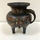 Ancient Chinese bronze tripod vase