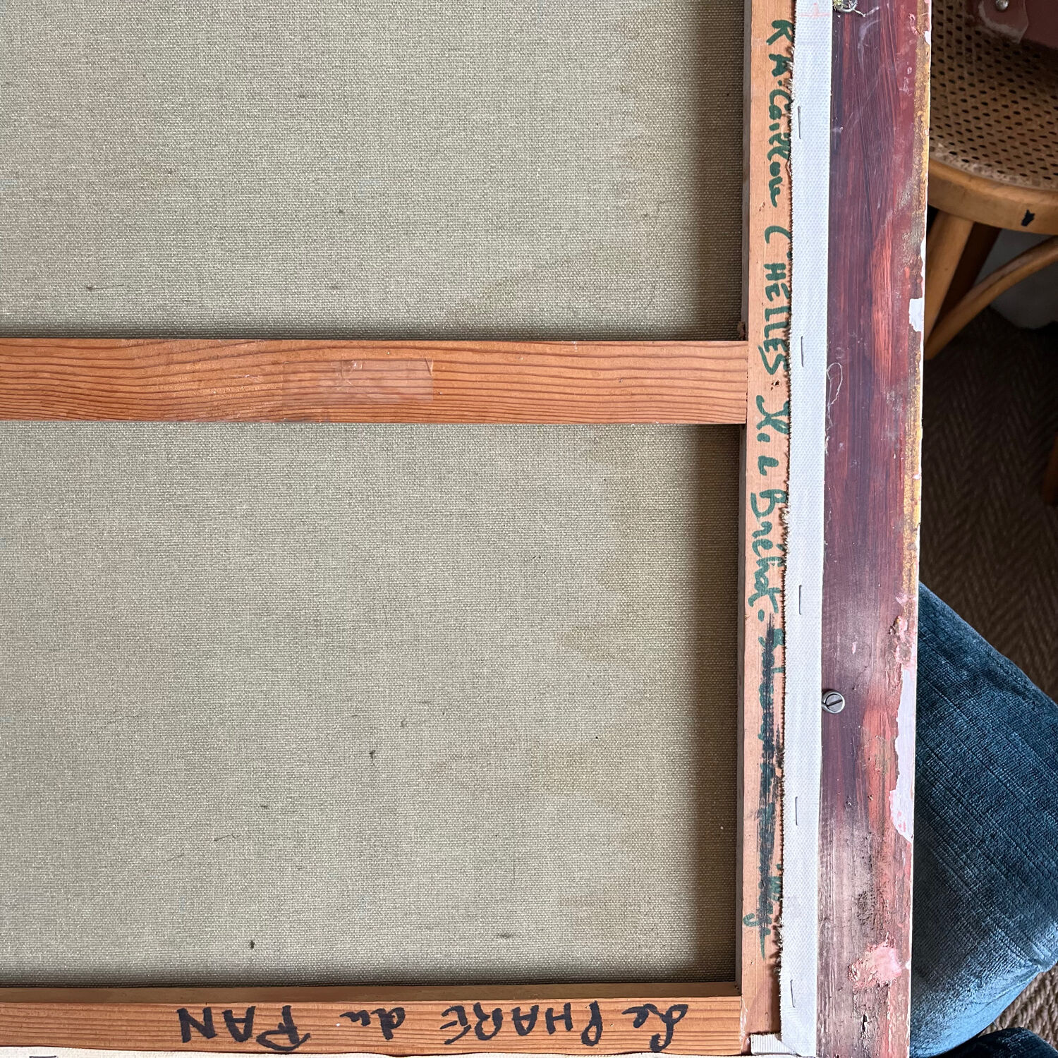 Painting by Rene Saintin