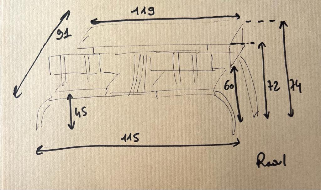Old-fashioned double school desk