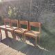 Chaise paille et orme maison regain
