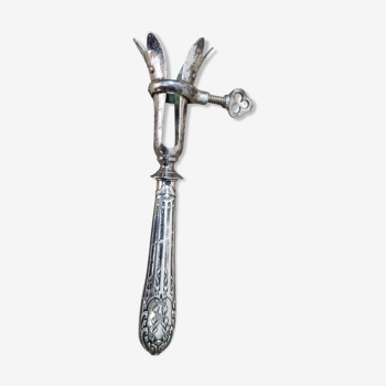 Leg clamp, solid silver, early twentieth century