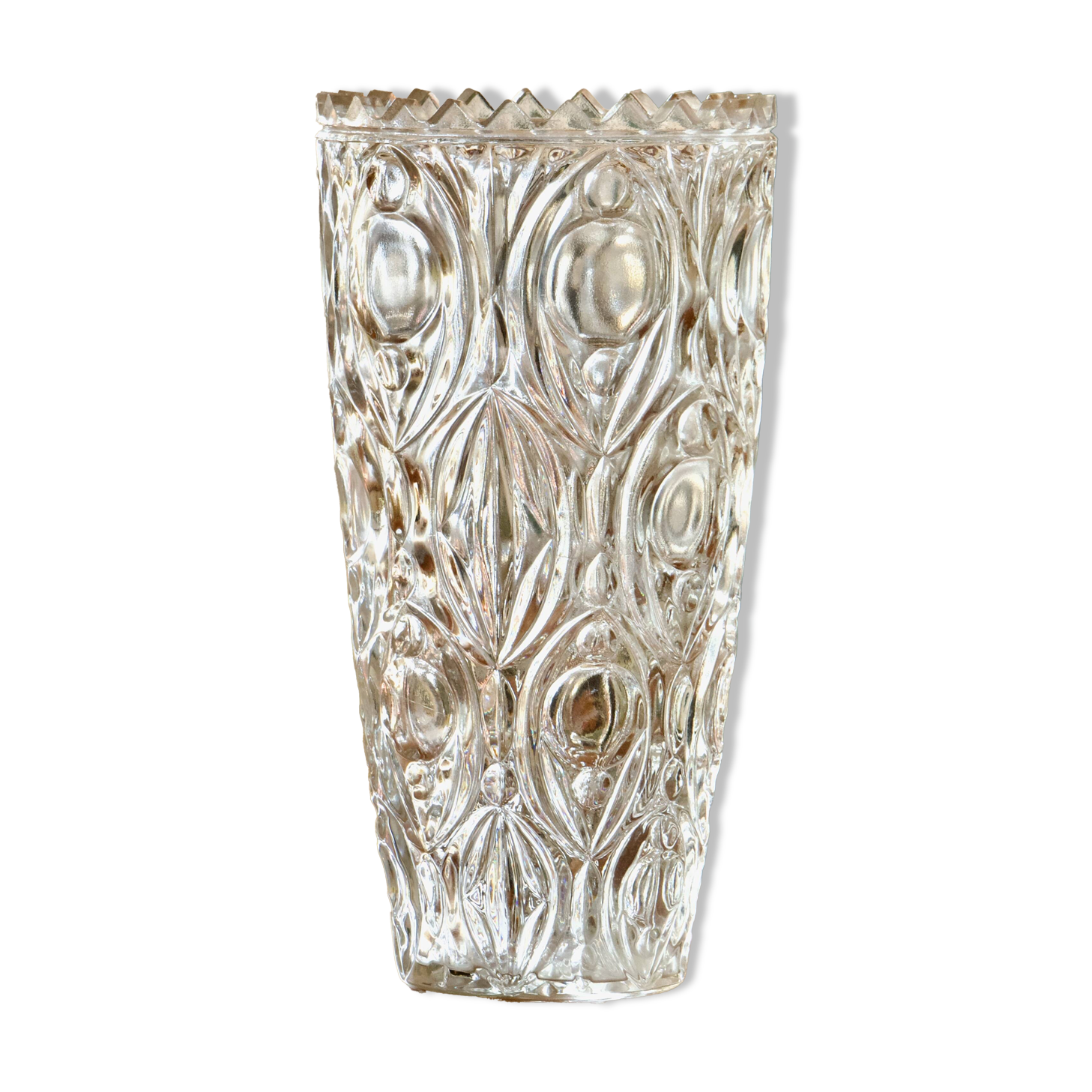 Large vintage carved vase