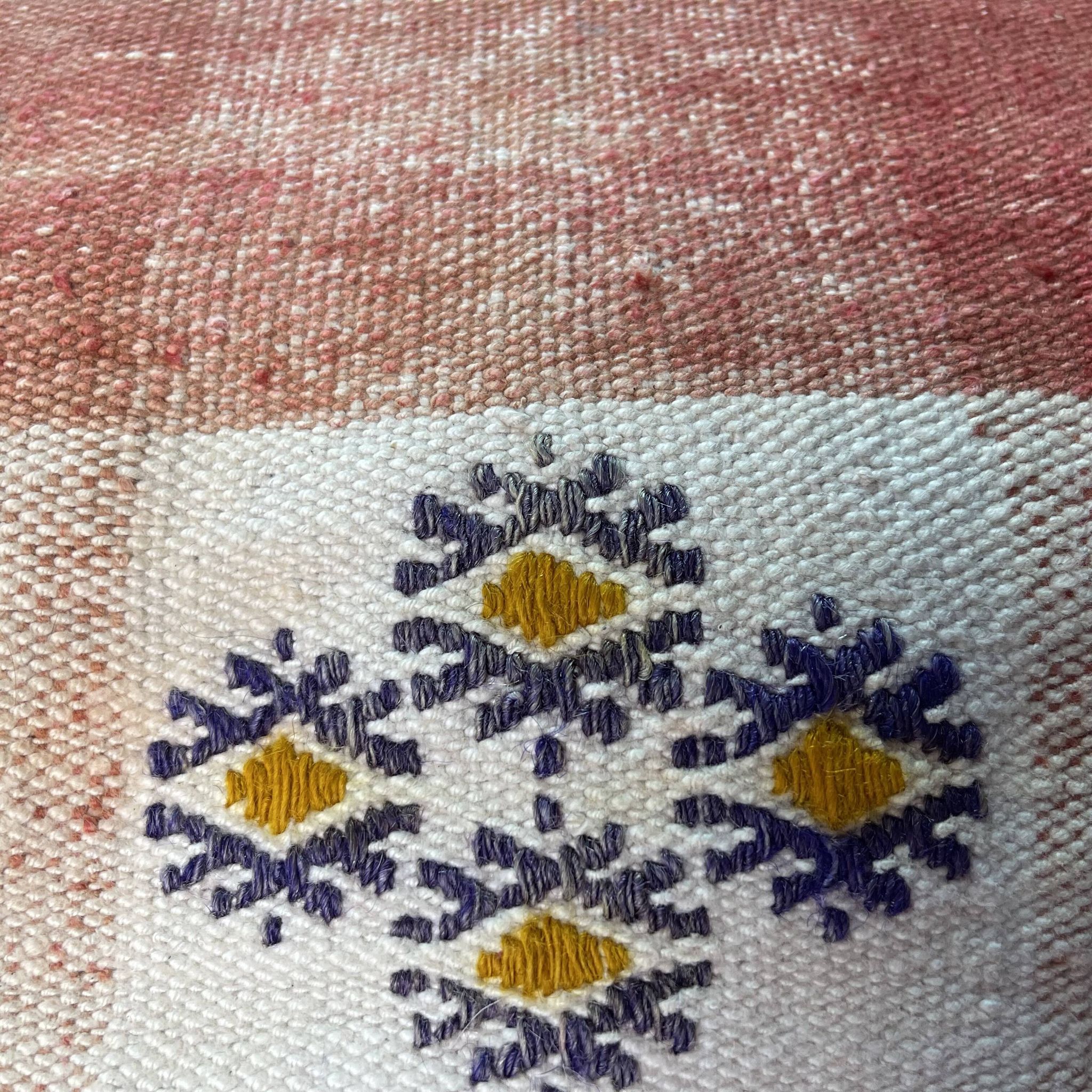 Housse de coussin vintage turque faite à la main, 30 x 50 cm