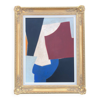 Large abstract painting