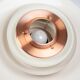 Danish vintage 1980s copper lamp
