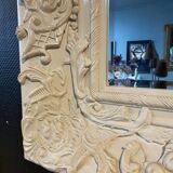 Large white mirror Kare Design