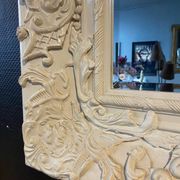 Large white mirror Kare Design