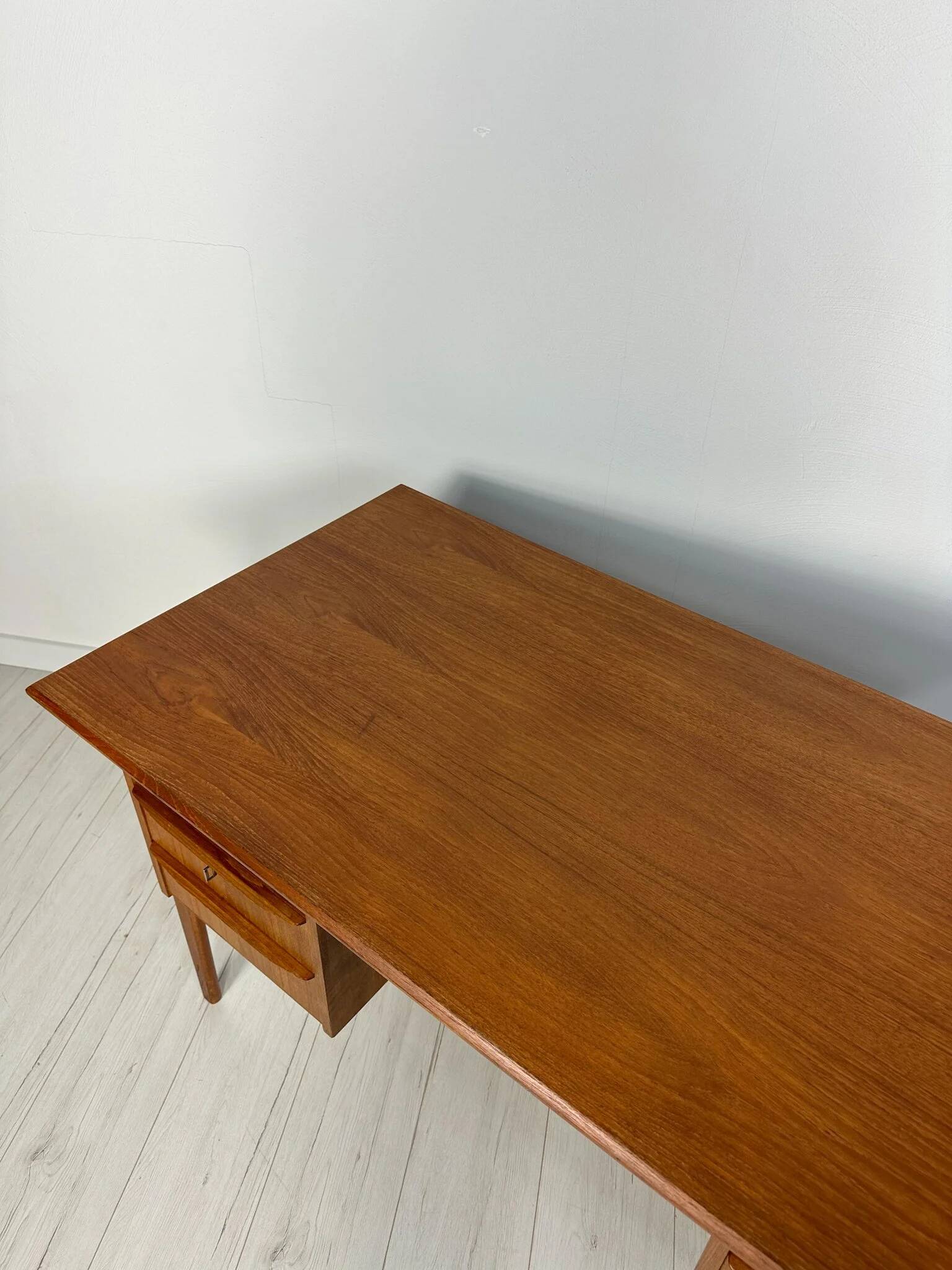 1960s Vintage Mid-Century Danish Teak Writing Desk