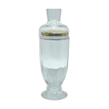 Vintage pedestal jar/candy maker with internal lid