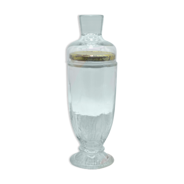 vintage footed bonbonnière with internal lid
