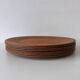 Vintage wooden plates teak