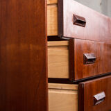 Danish teak chest of drawers by Borge Mogensen for Soborg Mobelfabrik 1960