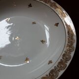Large limoges porcelain salad bowl