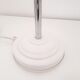 Vintage desk lamp - white lacquered metal - 1980